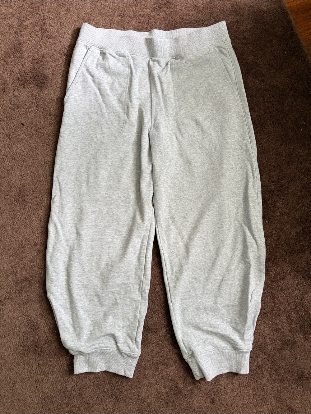 Tibi Calder Sweatpant in Grey - Picture 2 of 6